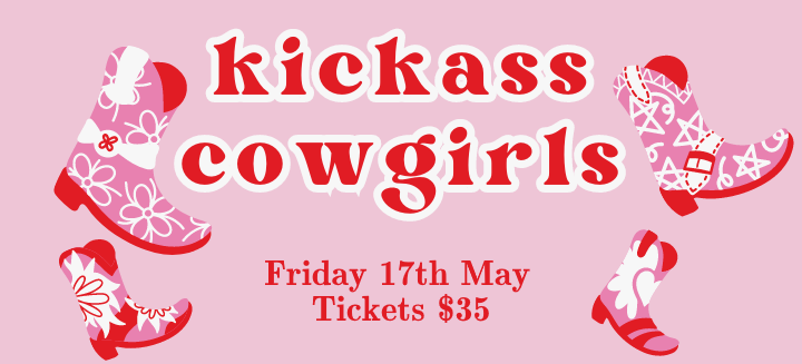 2024 Kickass Cowgirls on the deck at Greg Cooley Wines